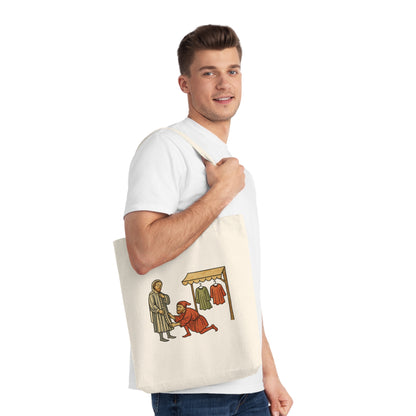 Tailor of Yore - Medieval Artistic Vintage Woven Tote Bag