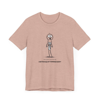 The Ice Cream Lover with Text T-shirt
