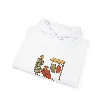 Tailor of Yore - Medieval Artistic Vintage Cartoon  Hoodie