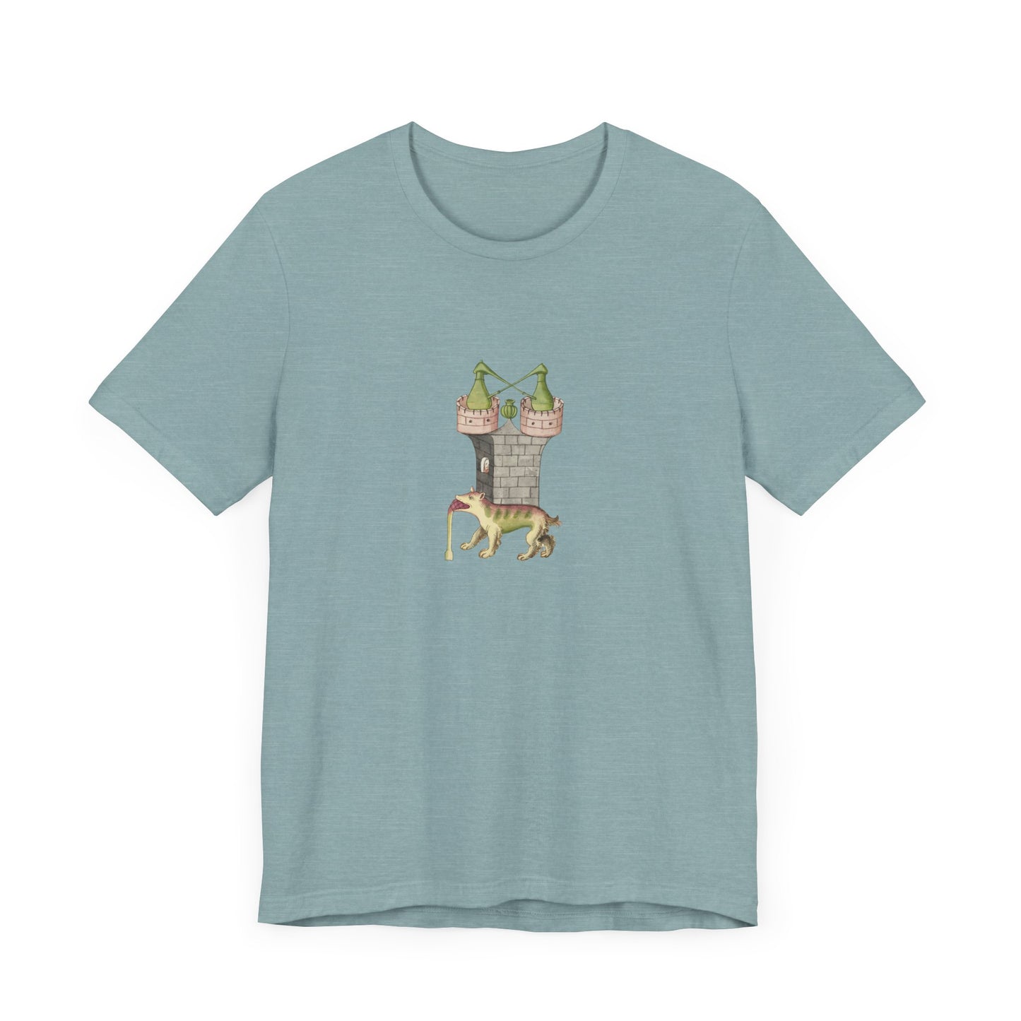 The Alchemical Tower & Vomiting Gold Dog Symbol Tee