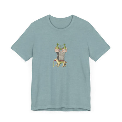 The Alchemical Tower & Vomiting Gold Dog Symbol Tee