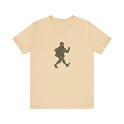 Knight on the Go - Medieval Humor - Urban Chivalry Unisex Heavy Cotton Women T-shirt
