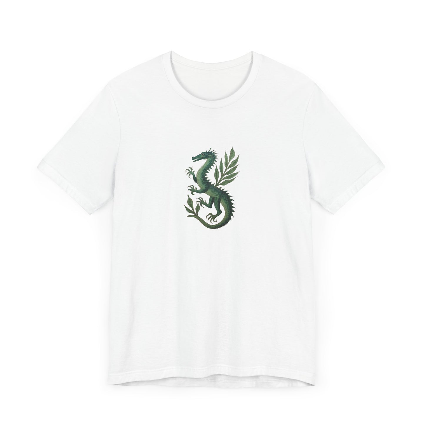 Green Basilisk Art T-shirt