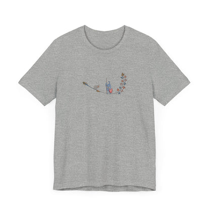 Medieval Snail vs Armed Knight, Marginal manuscript Tee