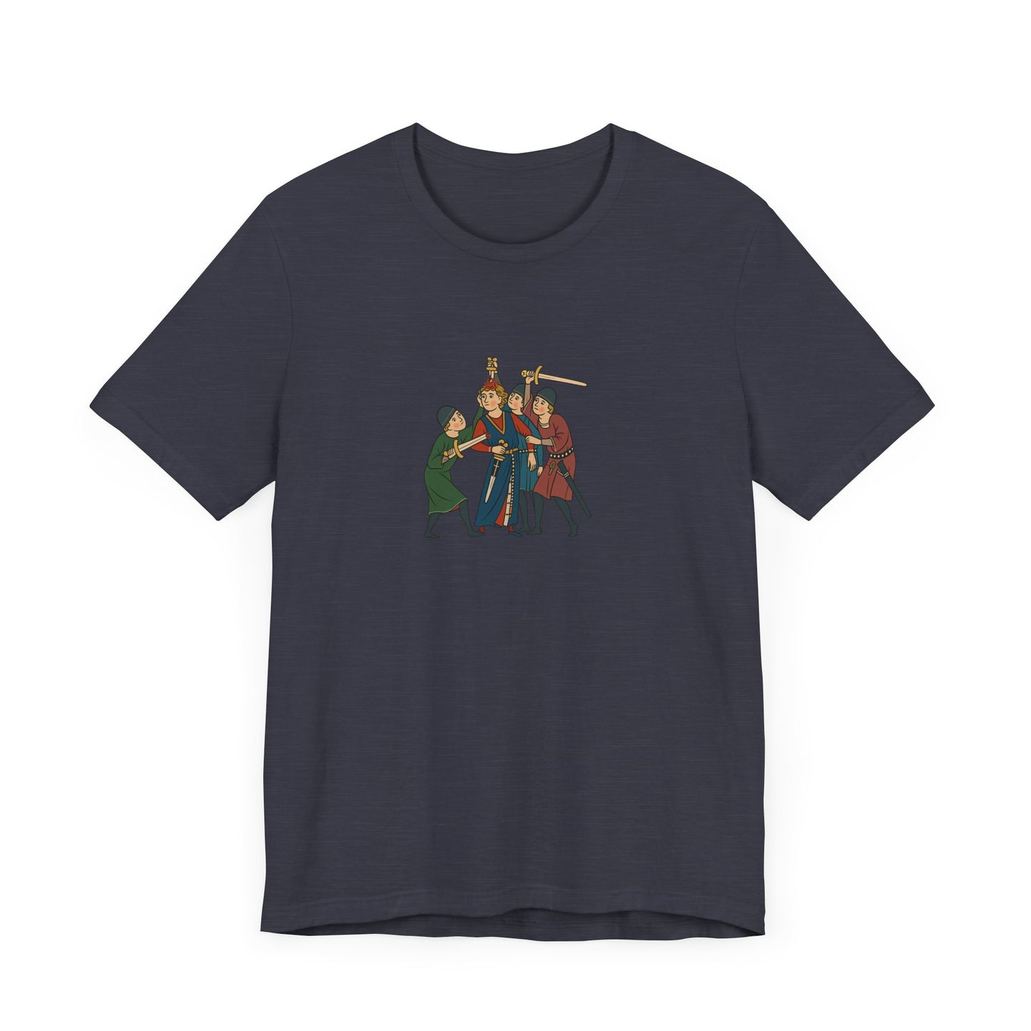 Reinmar von Brennenberg Tapestry, Codex Manesse, Medieval German Art Tee