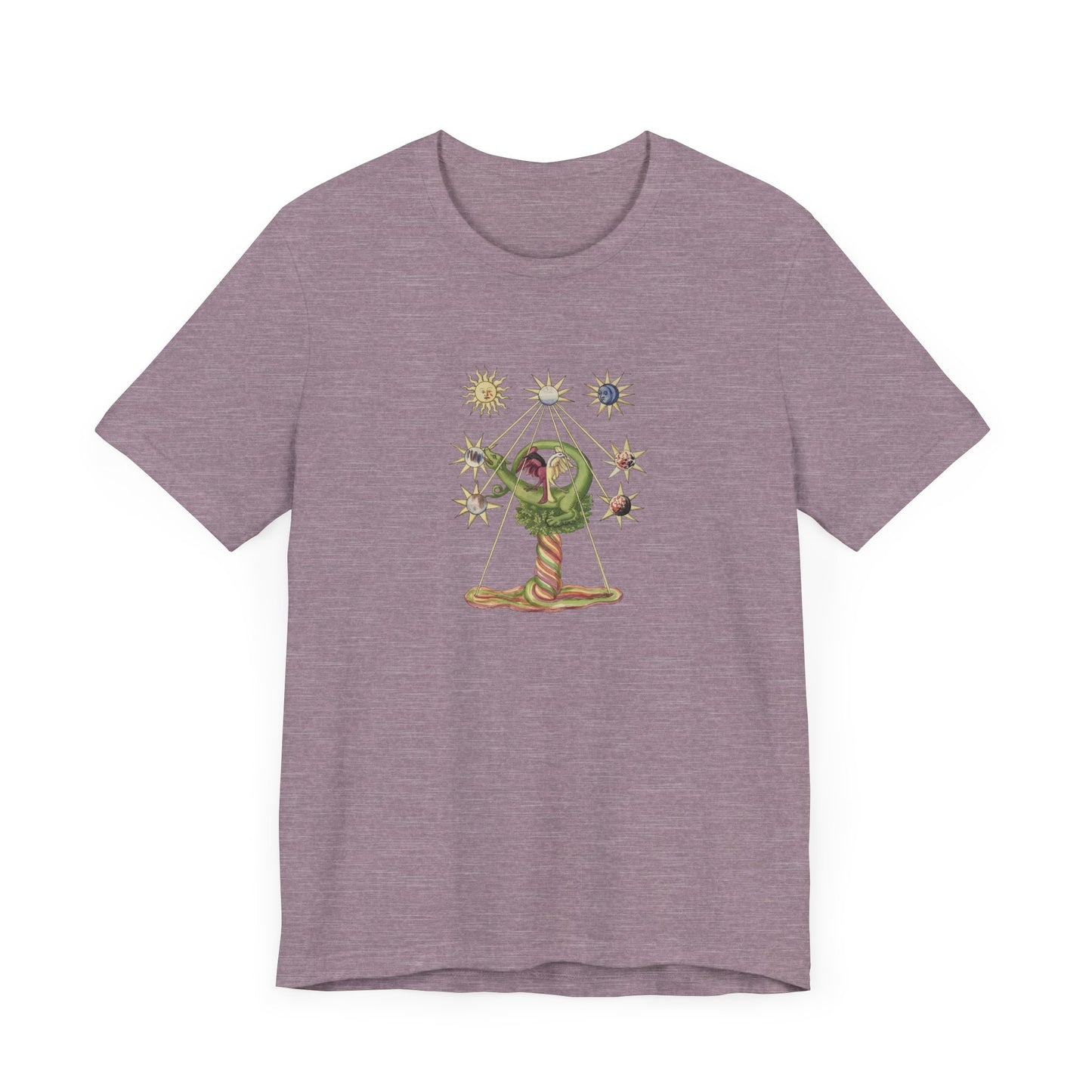 Alchemical Dragon and Two-Headed Bird T-Shirt