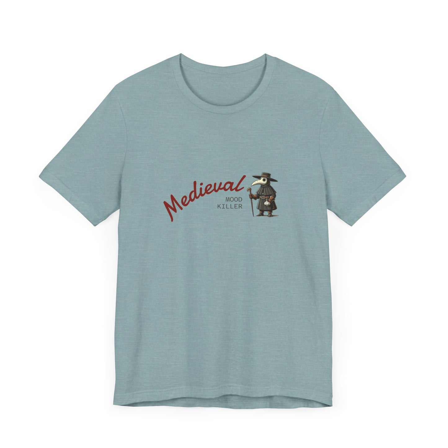 Medieval Mood Killer, Plague Doctor T-Shirt, Unisex Tee