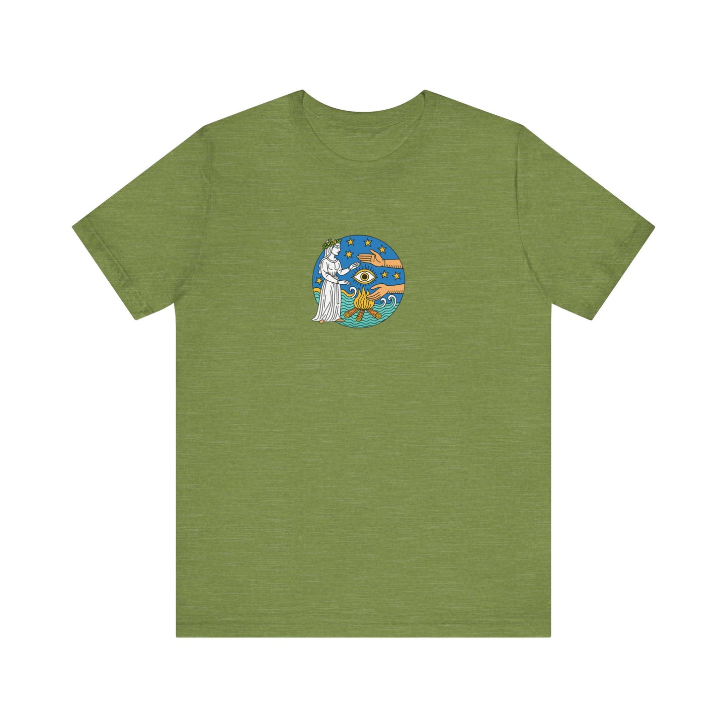 Medieval Mystic Rite of the Firewatcher LOGO T-shirt