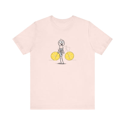 The Ice Cream Lover With Bike T-shirt