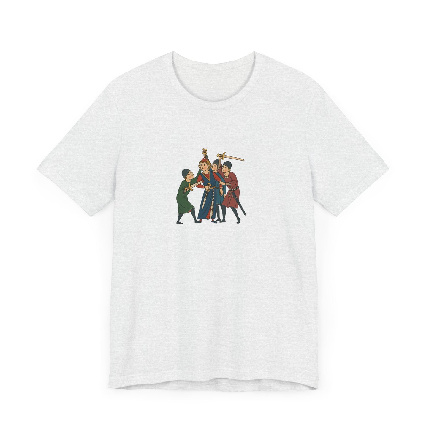 Reinmar von Brennenberg Tapestry, Codex Manesse, Medieval German Art Tee