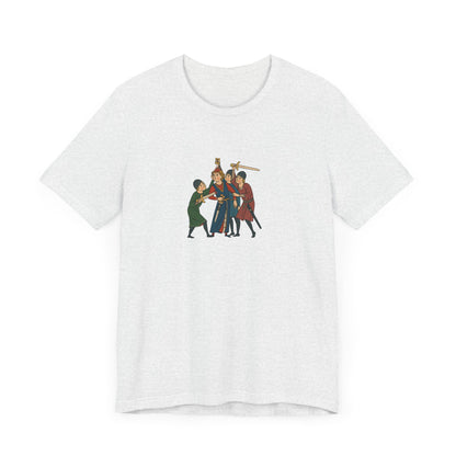 Reinmar von Brennenberg Tapestry, Codex Manesse, Medieval German Art Tee