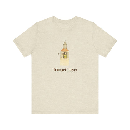 The Trumpet Player, Medieval Career Series, Peter the Bell Tower Herald T-shirt