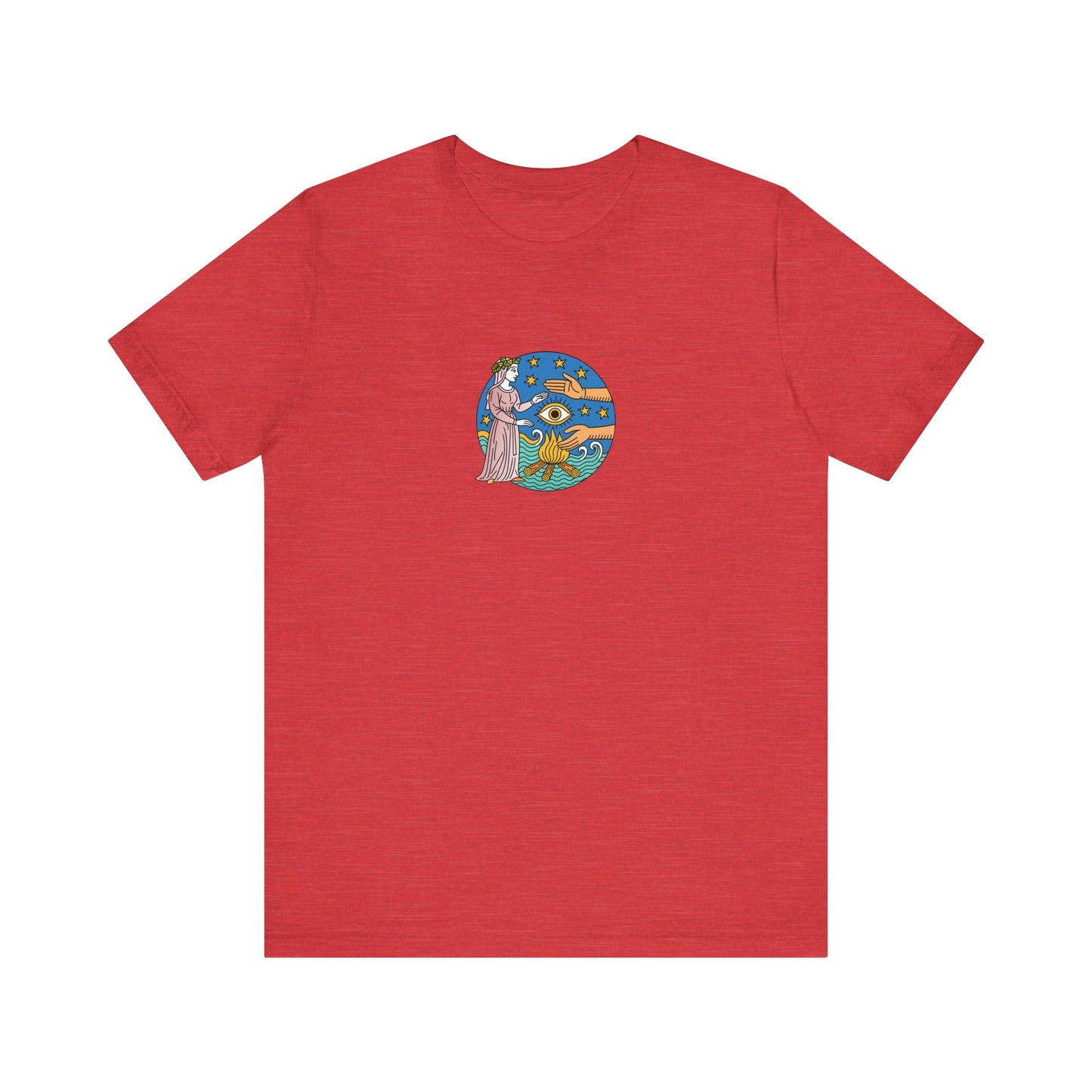 Medieval Mystic Rite of the Firewatcher T-shirt