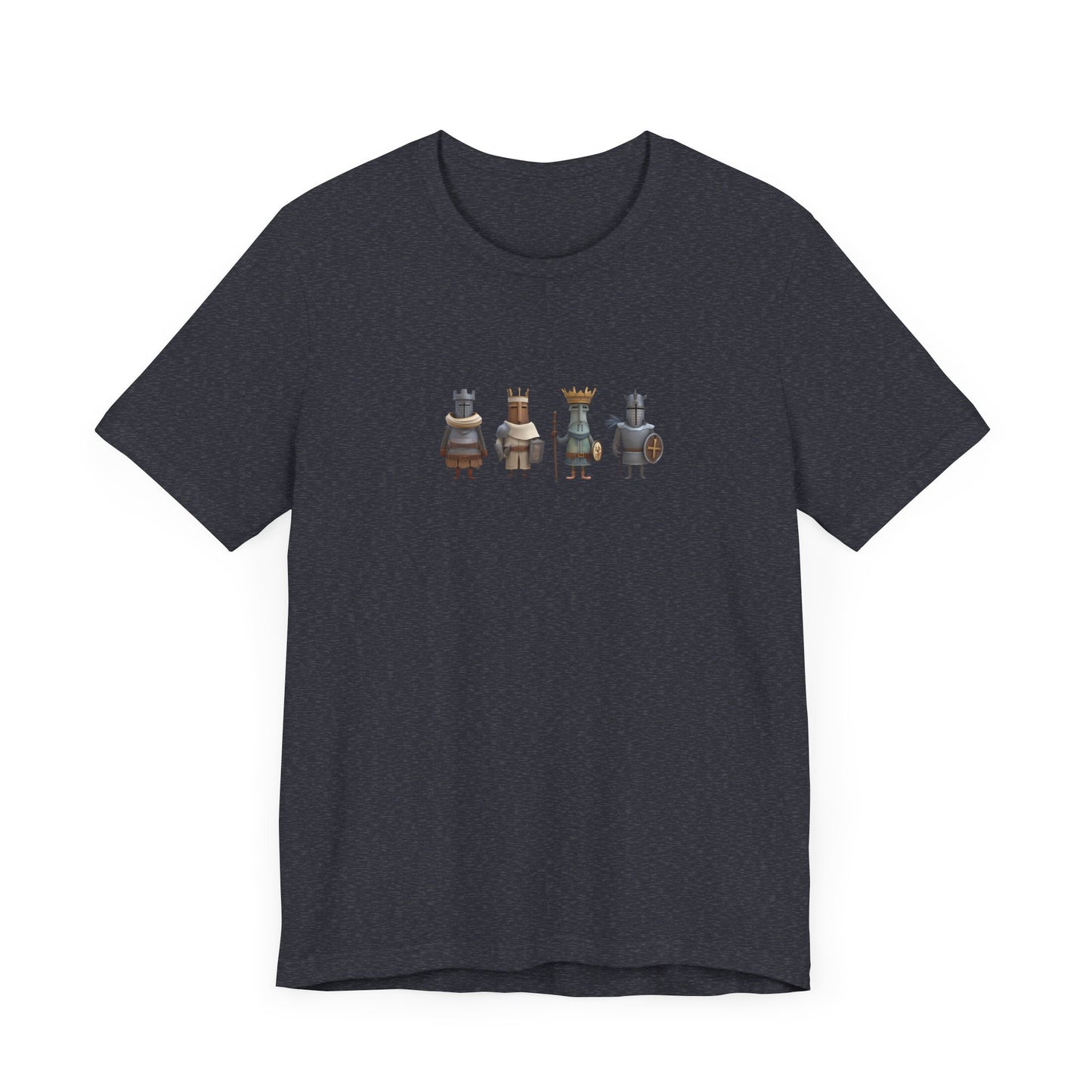 Cute Medieval Knights Team T-shirt