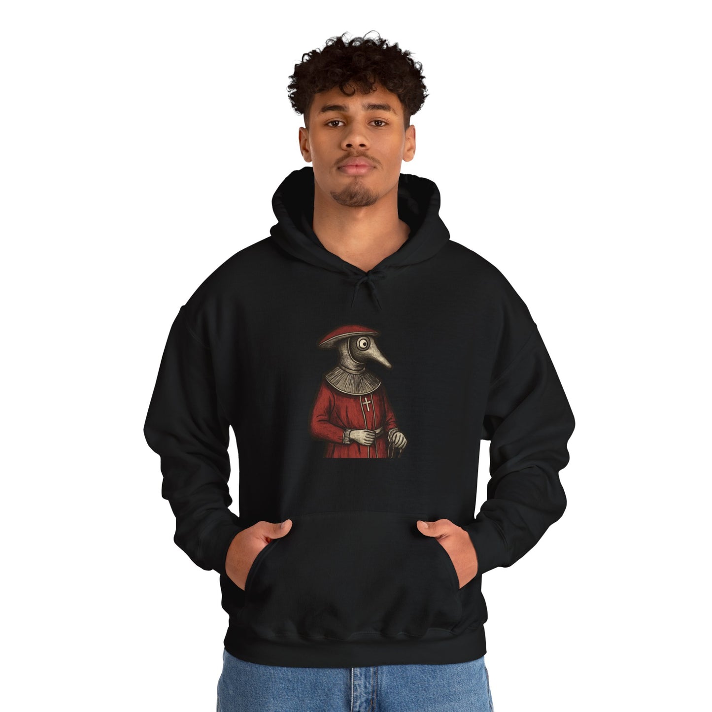 Hanseatic Art, Medieval Plague Doctor 2 Unisex Hoodie