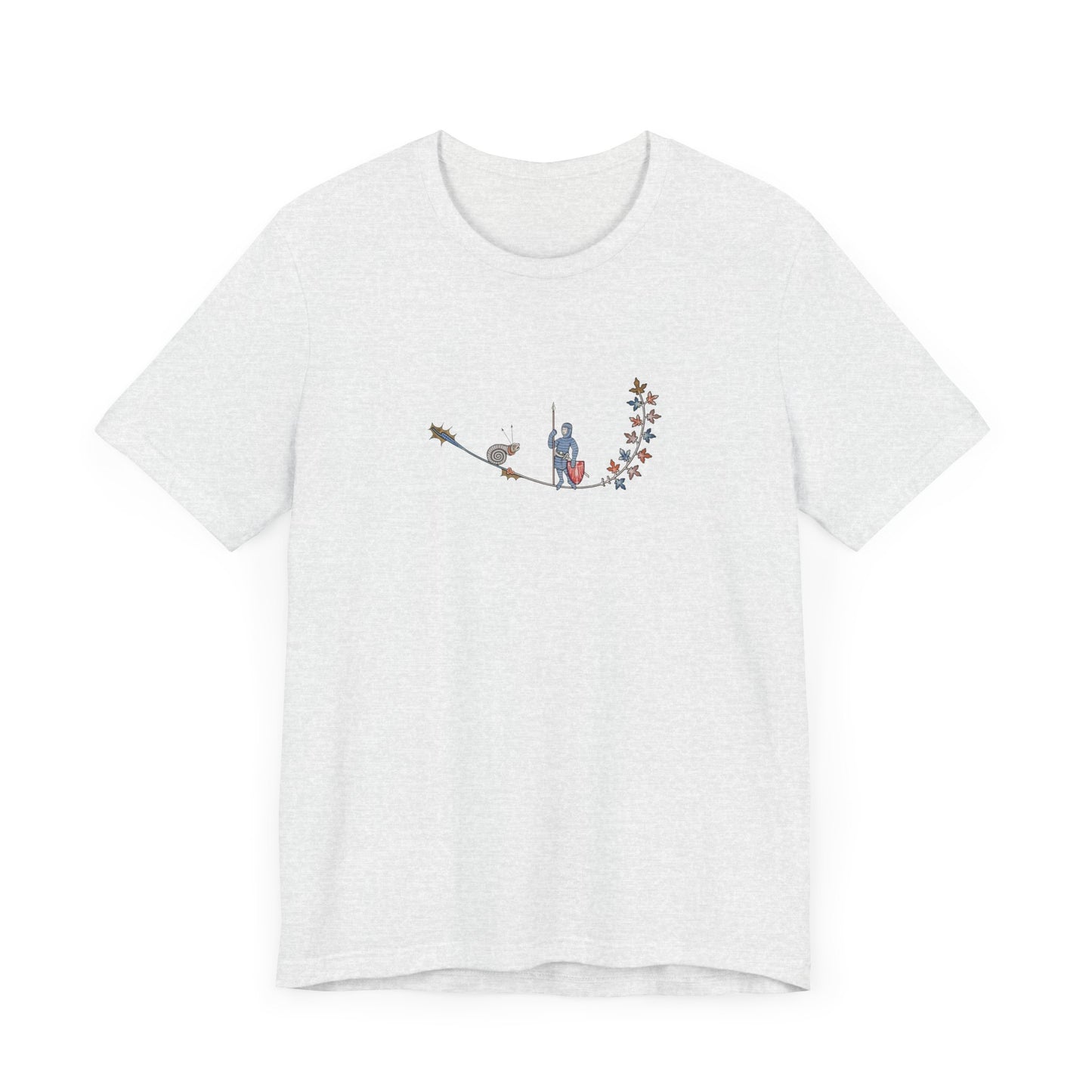 Medieval Snail vs Armed Knight, Marginal manuscript Tee
