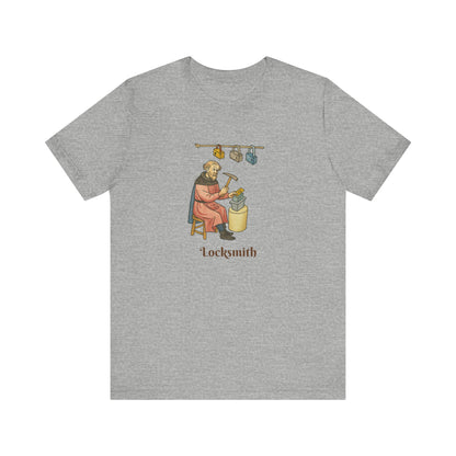 Medieval Career Series, The Locksmith Albrecht the Iron Guardian T-shirt