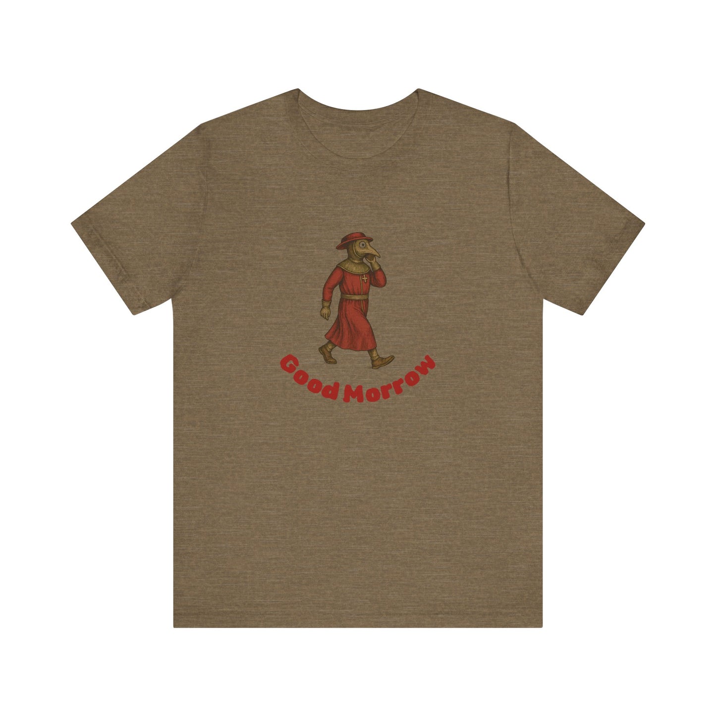 Hanseatic Art, Medieval Plague Doctor with Good Morrow Tee