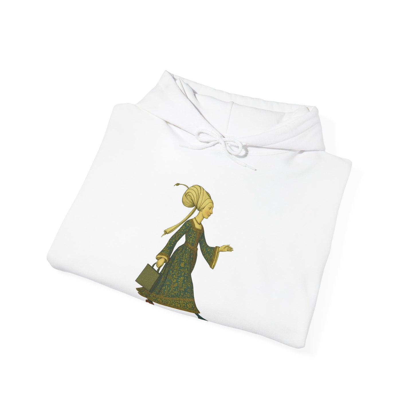 Lady of the Mall – Medieval Fashionista Unisex Hoodie
