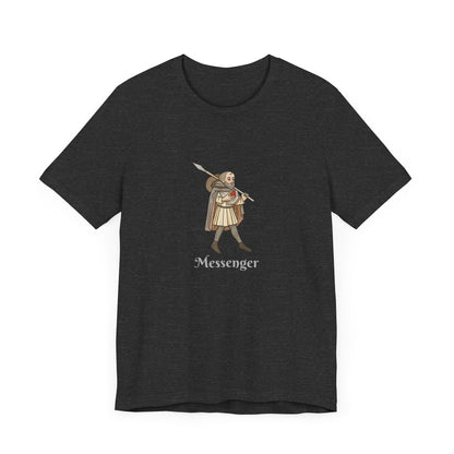 The Messenger of Nuremberg Kuncz Stirener, Medieval Career Series Dark T-shirt