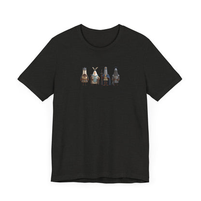 Cute Medieval Knights B Team T-shirt