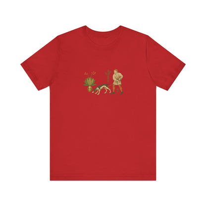 Good Medicine Dogge, Medieval Art Tacuinum Sanitatis Unisex Tee
