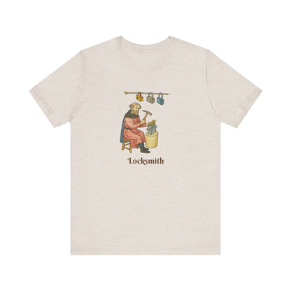 Medieval Career Series, The Locksmith Albrecht the Iron Guardian T-shirt