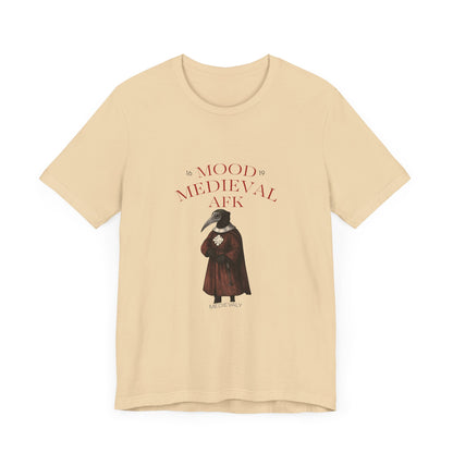 Hanseatic Art, Medieval Plague Doctor MOOD MEDIEVAL AFK Unisex Softstyle Tee