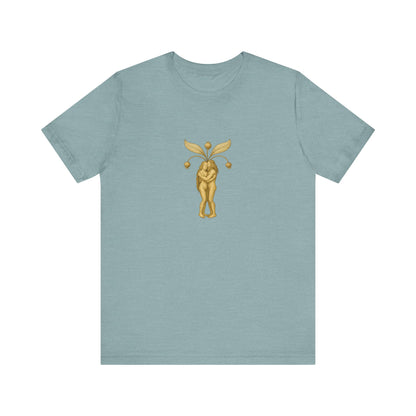 Big Mandrakes in Love, Mythical Root Romance Unisex Heavy Cotton Tee