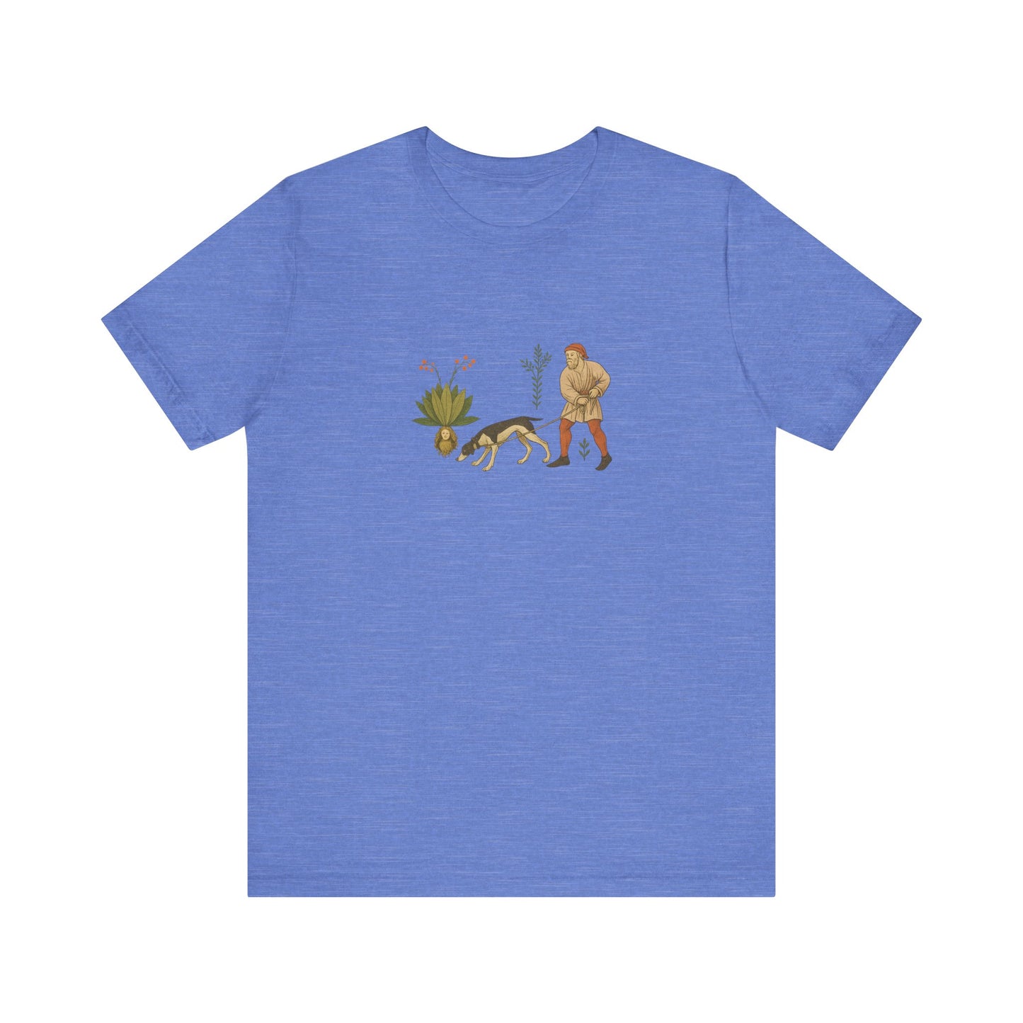 Good Medicine Dogge, Medieval Art Tacuinum Sanitatis Unisex Tee