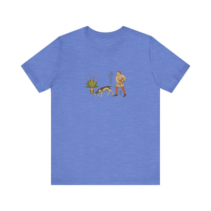 Good Medicine Dogge, Medieval Art Tacuinum Sanitatis Unisex Tee