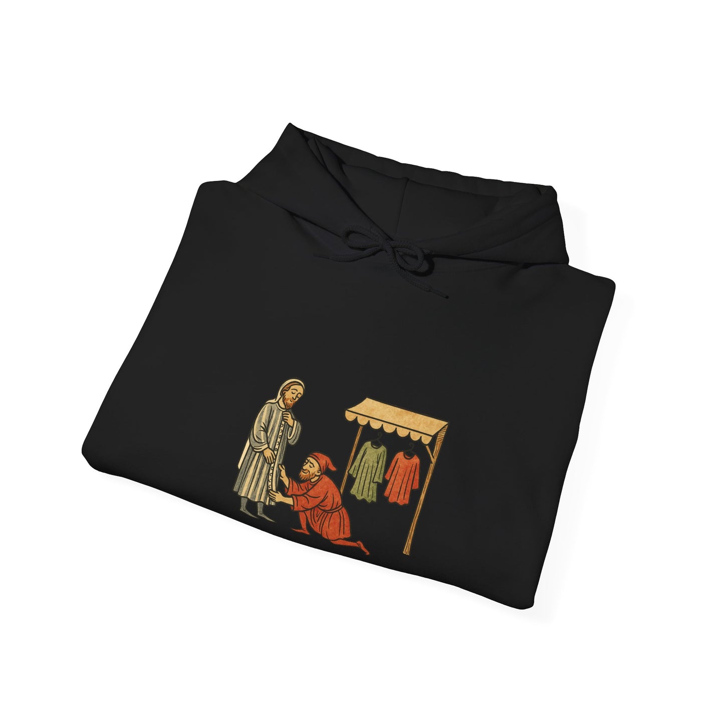 Tailor of Yore - Medieval Artistic Vintage Cartoon  Hoodie