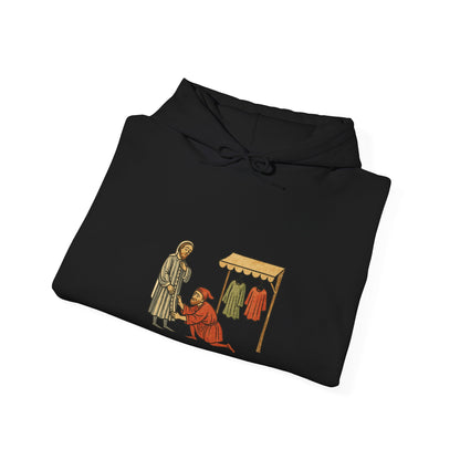 Tailor of Yore - Medieval Artistic Vintage Cartoon  Hoodie