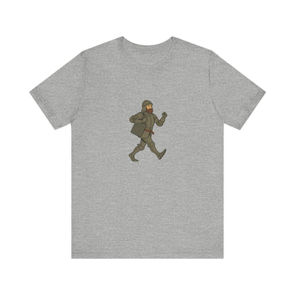 Knight on the Go - Medieval Humor - Urban Chivalry Unisex Heavy Cotton Women T-shirt