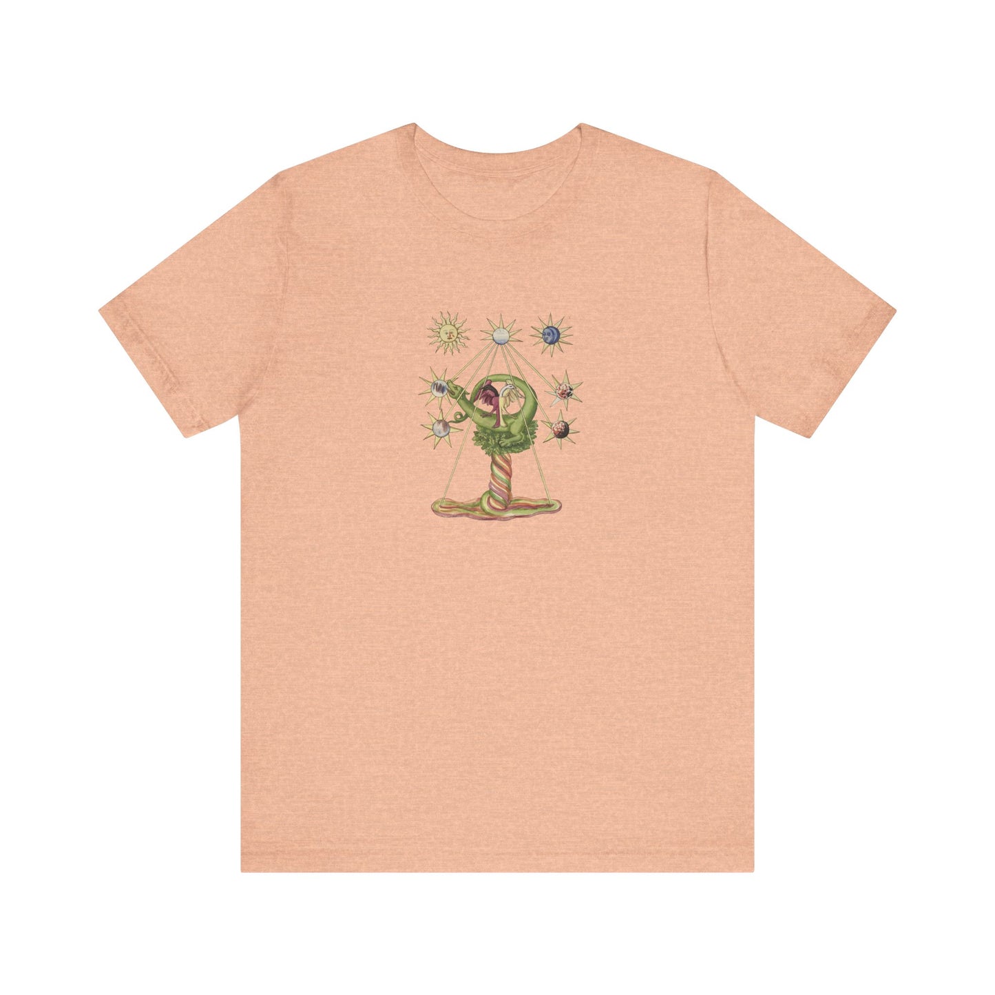 Alchemical Dragon and Two-Headed Bird T-Shirt