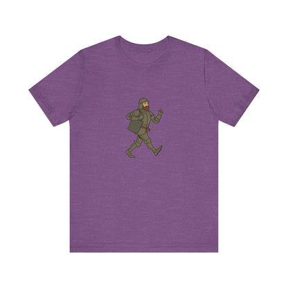 Knight on the Go - Medieval Humor - Urban Chivalry Unisex Heavy Cotton Women T-shirt