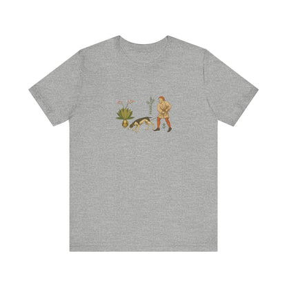 Good Medicine Dogge, Medieval Art Tacuinum Sanitatis Unisex Tee