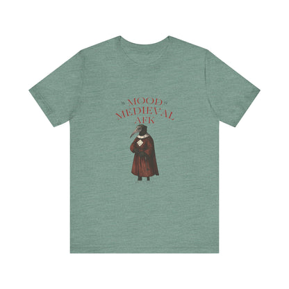 Hanseatic Art, Medieval Plague Doctor MOOD MEDIEVAL AFK Unisex Softstyle Tee