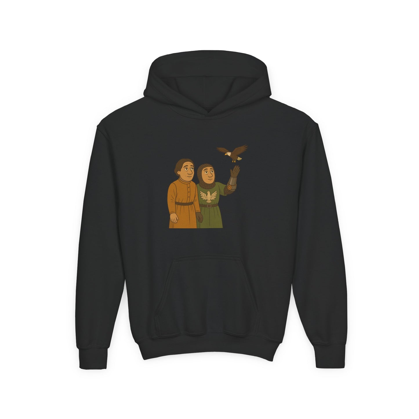 Knight & Falcon - Medieval Cool Sweatshirt for Kids