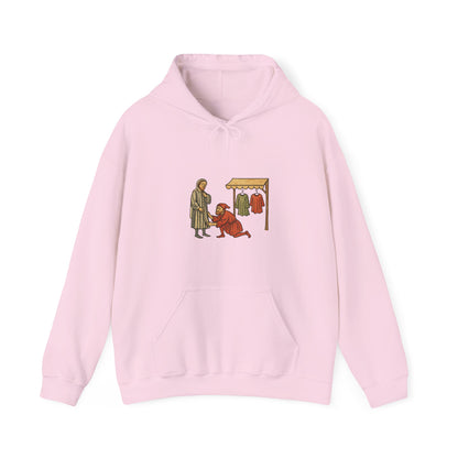 Tailor of Yore - Medieval Artistic Vintage Cartoon  Hoodie