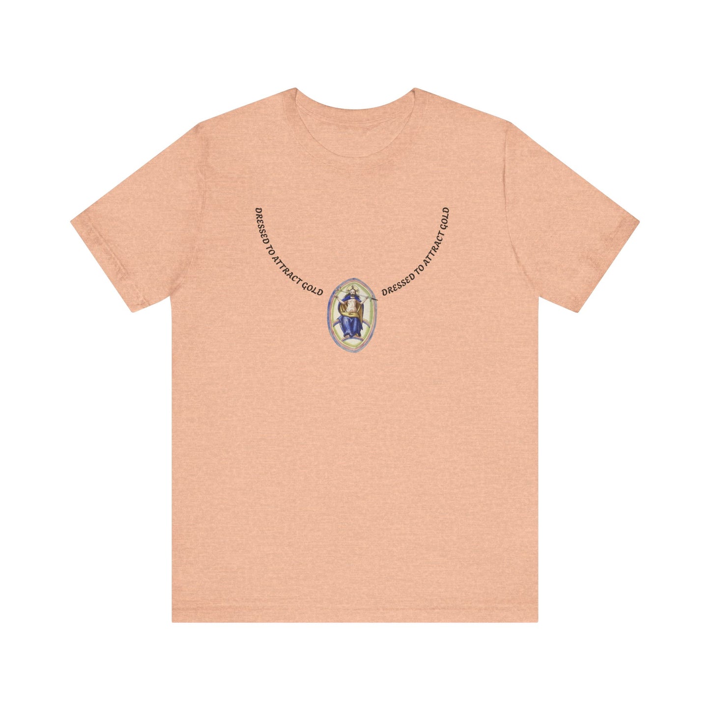 Dressed to attract gold , Alchemical Hermaphrodite Unisex T-shirt