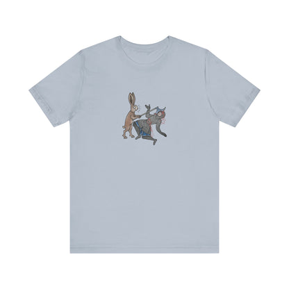 Killer Bunny, Remastered Marginalia Manuscript Art Tee