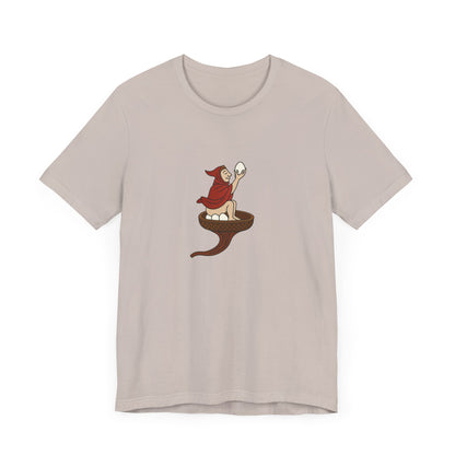 The Eggman Monk, 14th Century Medieval Manuscript T-shirt