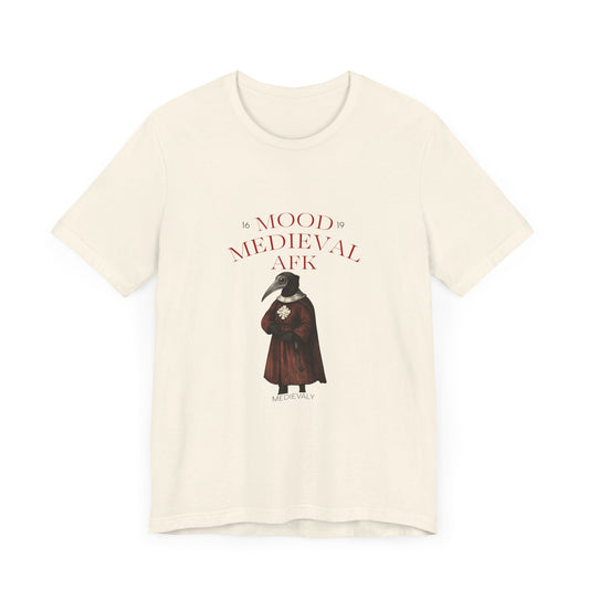 Hanseatic Art, Medieval Plague Doctor MOOD MEDIEVAL AFK Unisex Softstyle Tee
