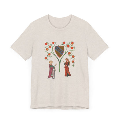 Marginalia Manuscript Romance Art Unisex T-Shirt