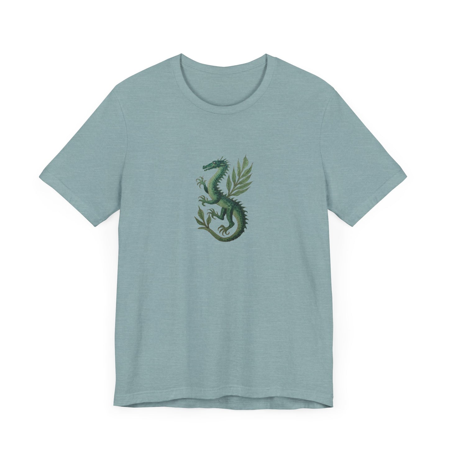 Green Basilisk Art T-shirt