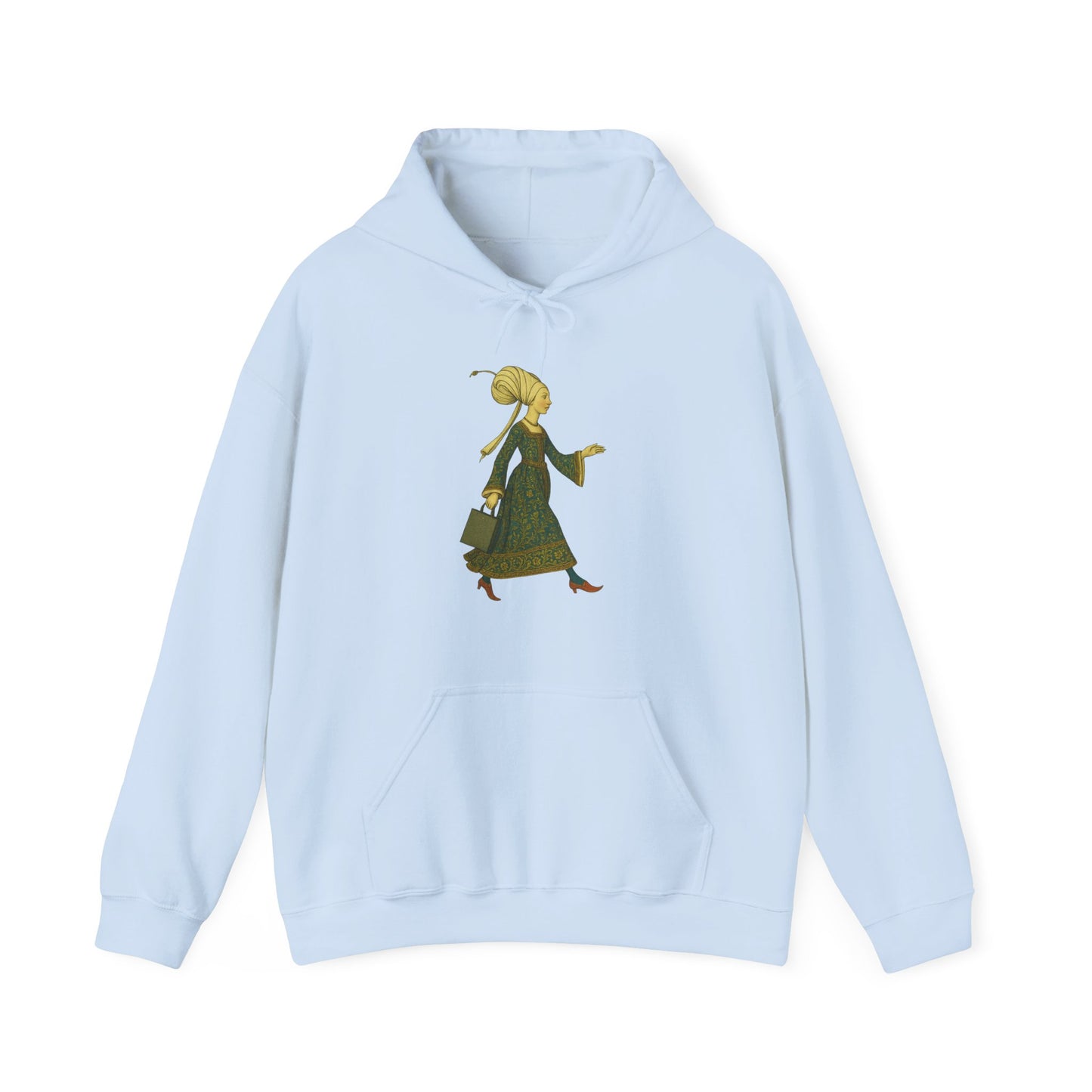 Lady of the Mall – Medieval Fashionista Unisex Hoodie