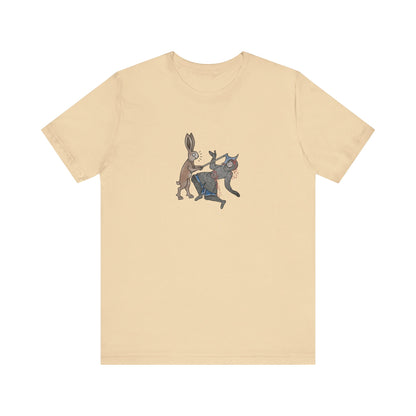 Killer Bunny, Remastered Marginalia Manuscript Art Tee