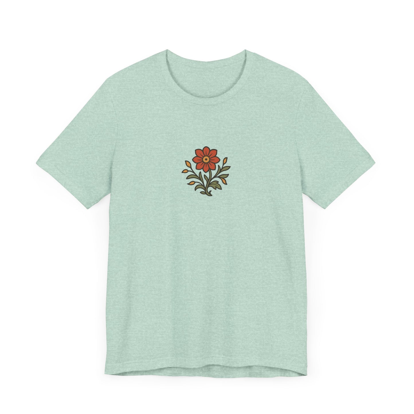 Folk Bloom Emblem, Original series, Medieval Art Tee