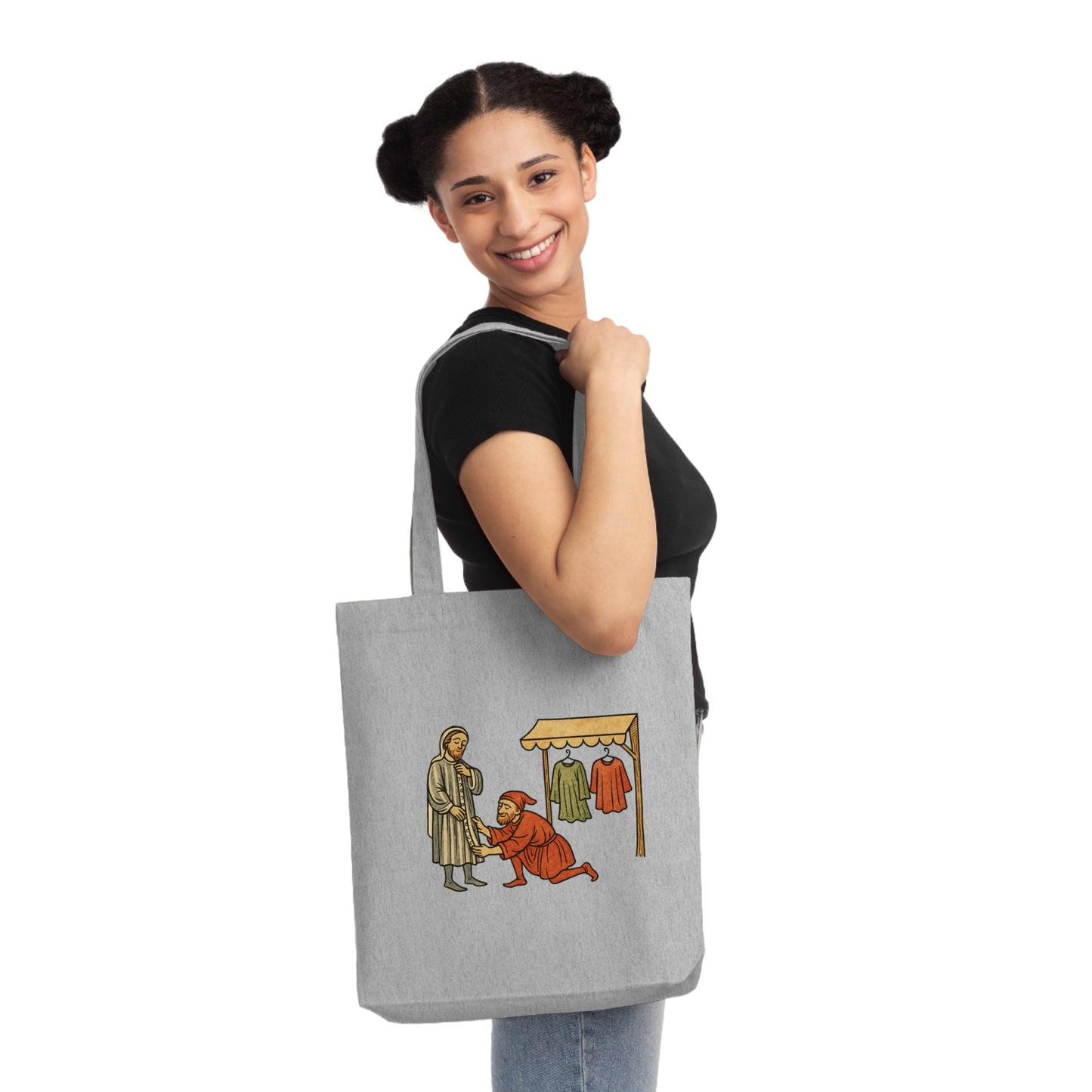 Tailor of Yore - Medieval Artistic Vintage Woven Tote Bag